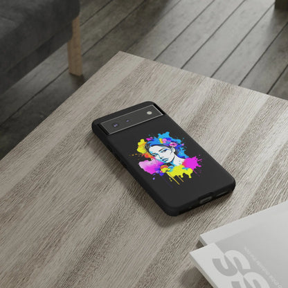 "Floral Neon Dreams" Phone Cases Printify