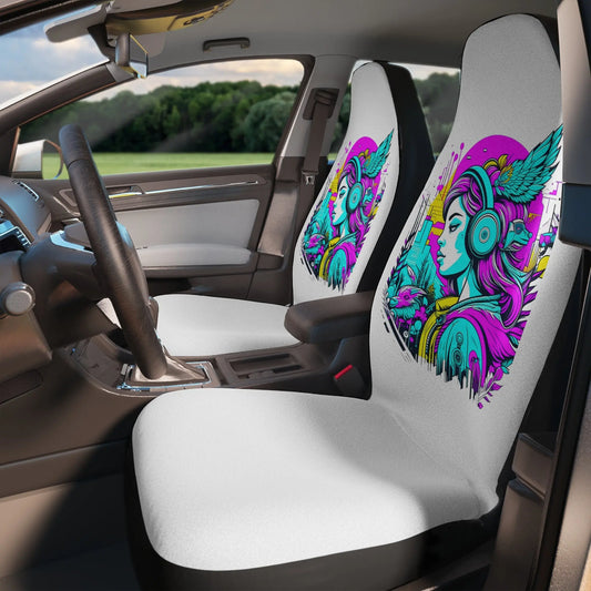 "Neo Dreamscape Auto Seat Covers Printify