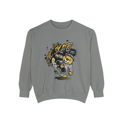 EAT, LOVE, SKATE: Chill Vibes Sweater - Embrace with Style! Printify