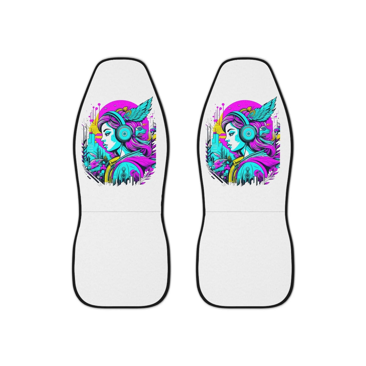 "Neo Dreamscape Auto Seat Covers Printify