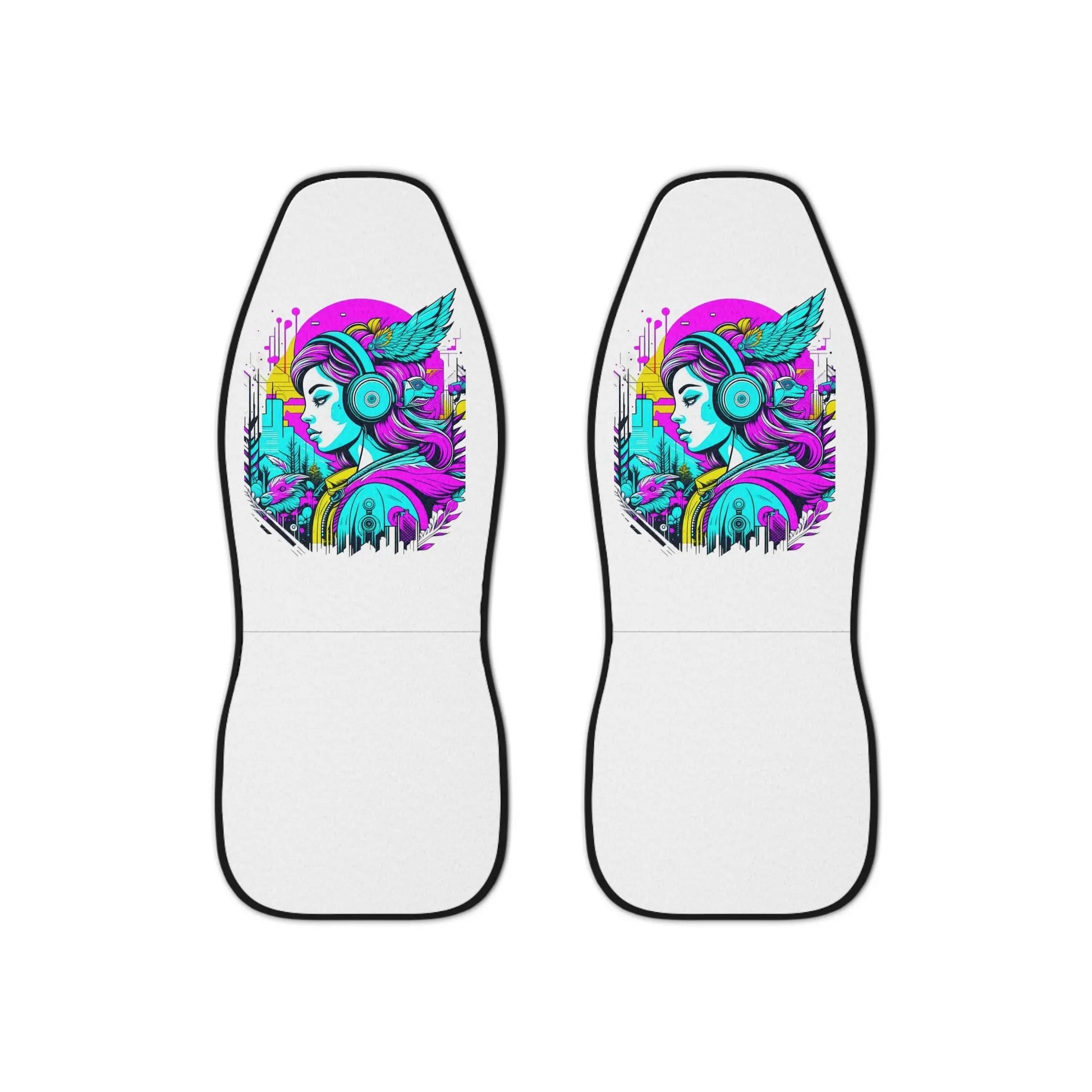 "Neo Dreamscape Auto Seat Covers Printify