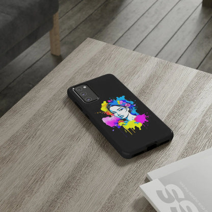 "Floral Neon Dreams" Phone Cases Printify