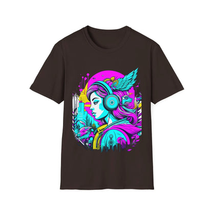 "Neo Dreamscape" Unisex Softstyle T-Shirt Printify