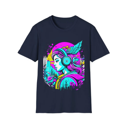 "Neo Dreamscape" Unisex Softstyle T-Shirt Printify