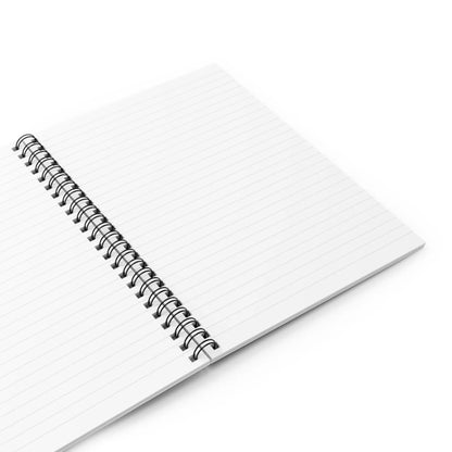 Geometric Spiral Notebook - Ruled Line Printify