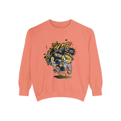 EAT, LOVE, SKATE: Chill Vibes Sweater - Embrace with Style! Printify