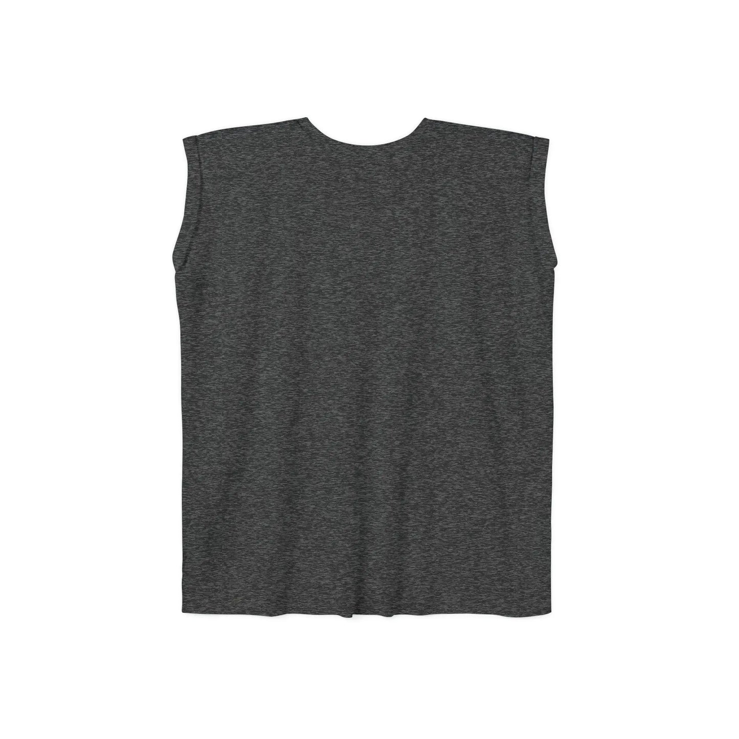 "Geometric Muse" Flowy Rolled Cuffs Muscle Tee Printify