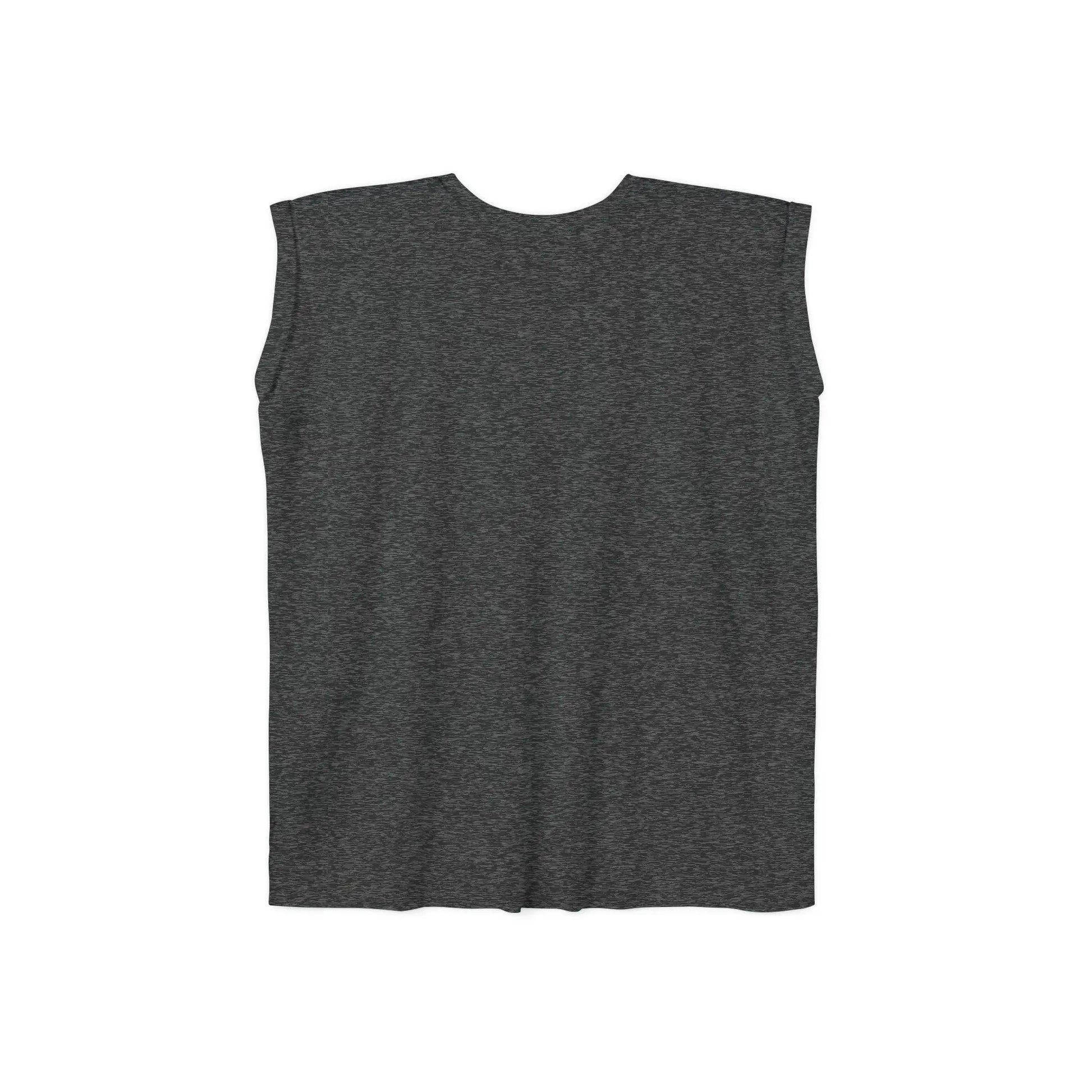 "Geometric Muse" Flowy Rolled Cuffs Muscle Tee Printify