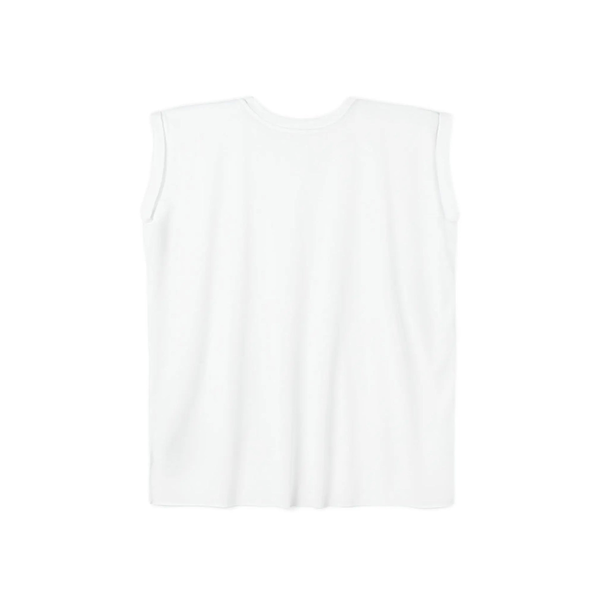 "Geometric Muse" Flowy Rolled Cuffs Muscle Tee Printify