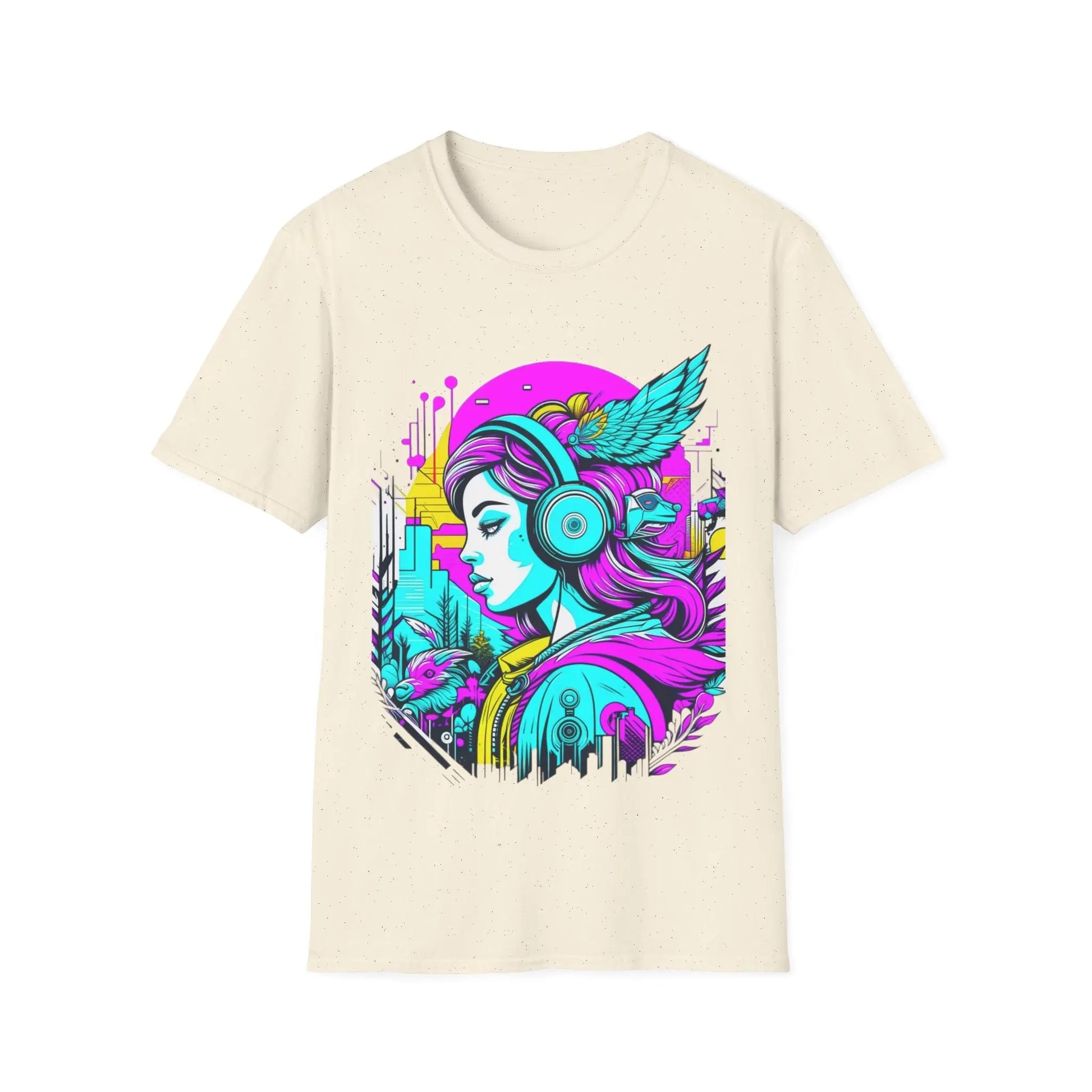 "Neo Dreamscape" Unisex Softstyle T-Shirt Printify