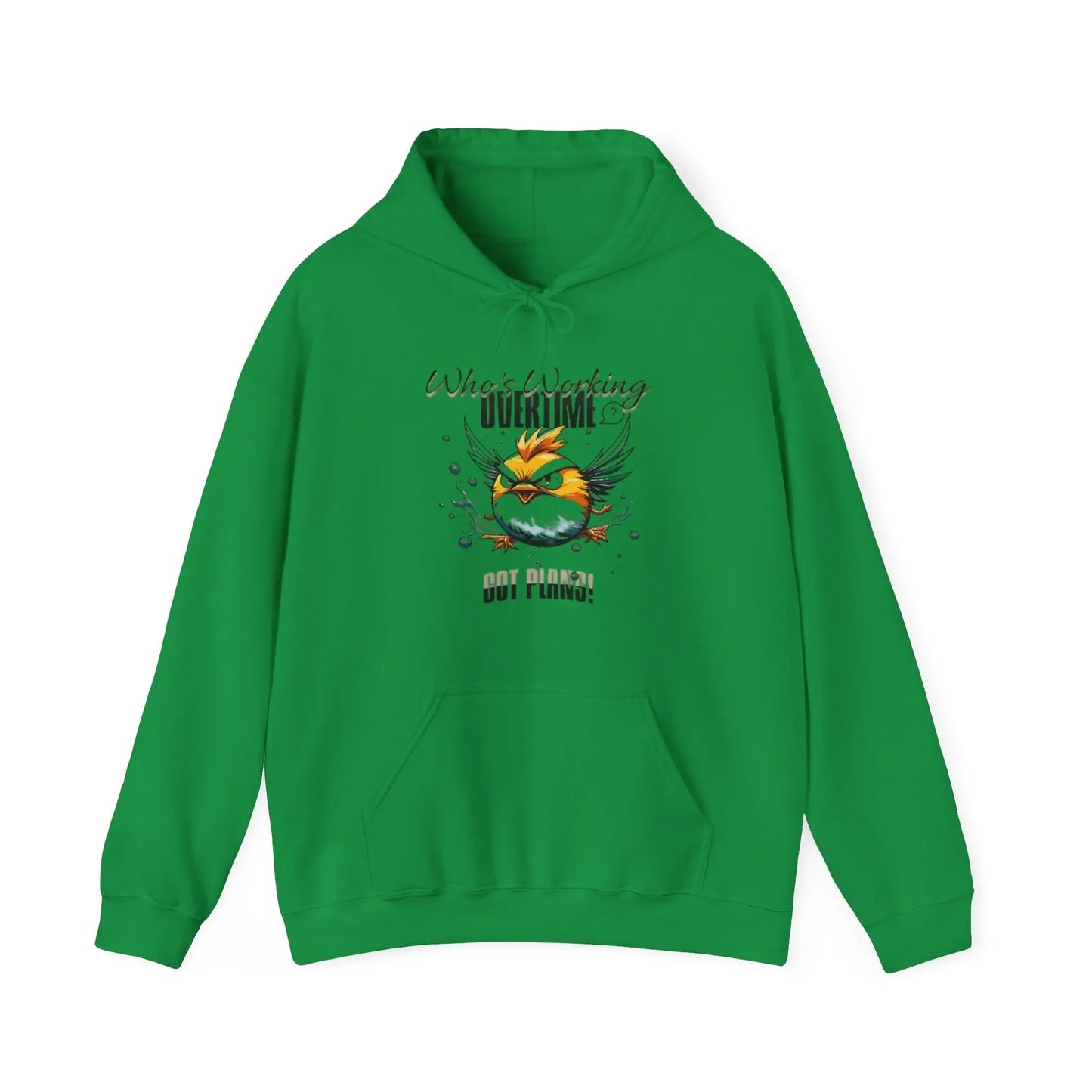 "Feathers and the Grind" Heavy Blend™ Hooded Sweatshirt Printify