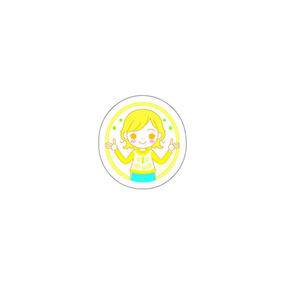 "Sunshine Smile" ! Kiss-Cut Stickers Printify